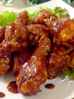 鶏手羽元のバーベキューソース煮-レシピのメイン写真