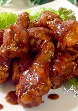 鶏手羽元のバーベキューソース煮-レシピのメイン写真