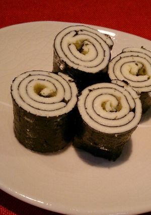 ぐるぐるチーズ海苔巻き-レシピのメイン写真