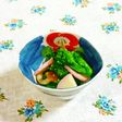 春☆菜の花としめじ・蒲鉾のわさびあえ♪