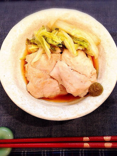 鶏やさい鍋風❓鶏むね肉と白菜の醤油麹蒸し-レシピのメイン写真