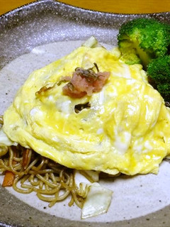 明太子オムそば☆-レシピのメイン写真