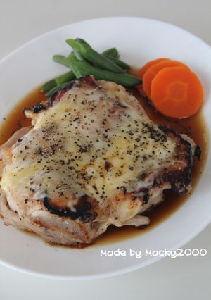 ちーずチキンソテー♪和風しょうゆソース♪-レシピのメイン写真