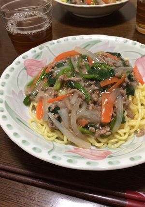 寒いから〜あんかけ焼きそば千葉バージョン-レシピのメイン写真