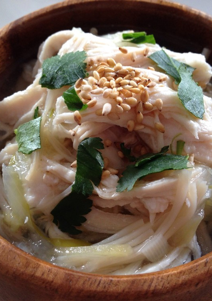 風邪をひいたときのネギ鶏うどん-レシピのメイン写真