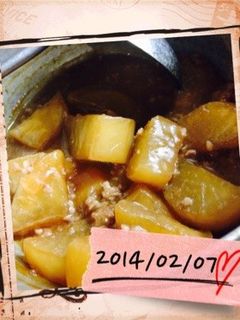 大根とひき肉のとろとろ煮-レシピのメイン写真