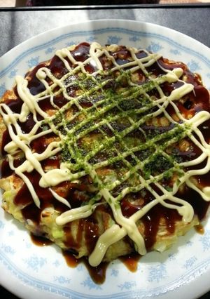 キャベツたっぷりお好み焼き!?!?-レシピのメイン写真