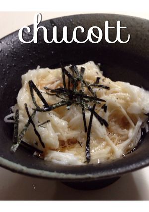 簡単おつまみ♡山芋そうめん♪さっぱり♡-レシピのメイン写真