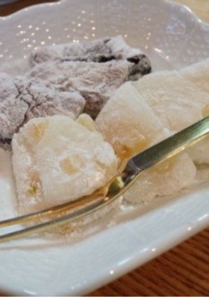 バレンタイン友チョコにピール餅とチョコ餅-レシピのメイン写真