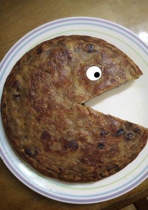 炊飯器でレーズンとバナナのもちもちケーキ-レシピのメイン写真