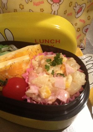 お弁当に超時短トースターでポテトサラダ♪-レシピのメイン写真