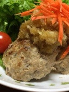 こんにゃくハンバーグ♪( ´θ｀)ノ-レシピのメイン写真