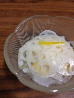 レンコンの酢の物-レシピのメイン写真