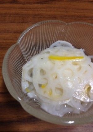レンコンの酢の物-レシピのメイン写真