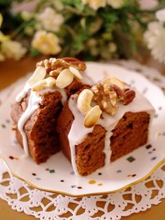 簡単チョコナッツパウンド☆バレンタイン-レシピのメイン写真