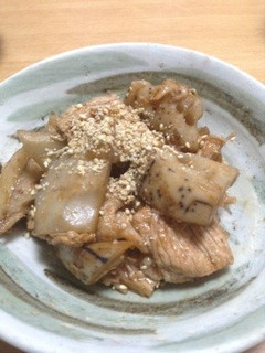 ザクザクレンコン炒め-レシピのメイン写真