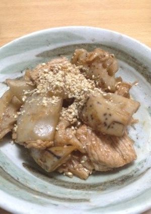ザクザクレンコン炒め-レシピのメイン写真