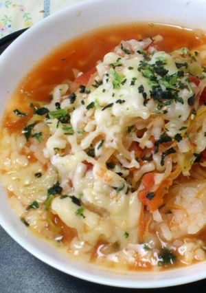 残り野菜のスープリゾット！！-レシピのメイン写真