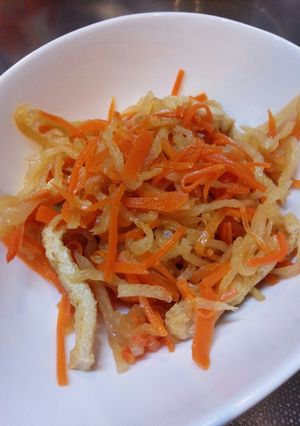 簡単！切り干し大根の煮物-レシピのメイン写真