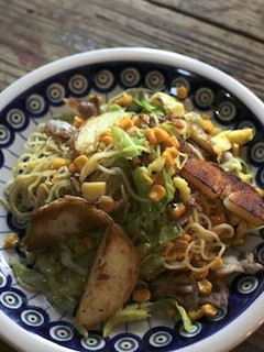 じゃがバタ焼きそば-レシピのメイン写真