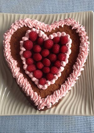 バレンタイン♥︎ラズベリーチョコレート-レシピのメイン写真