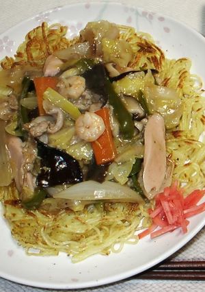 中華あんかけかた焼きそば-レシピのメイン写真