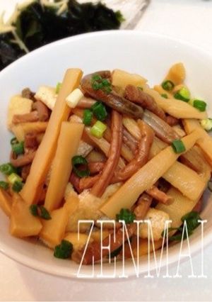 ぜんまいとメンマの炒め煮-レシピのメイン写真