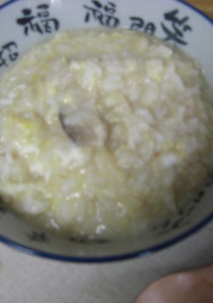 カニ雑炊(みそ味)・みんと風-レシピのメイン写真