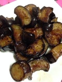 *簡単*焼き茄子の付け合わせ-レシピのメイン写真