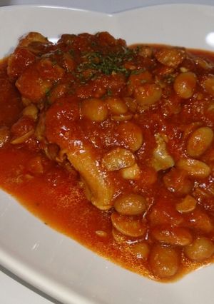節分豆の残りで☆鶏肉の大豆トマト煮込み-レシピのメイン写真
