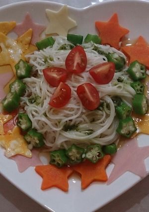 七夕☆イタリアン風サラダそうめん☆-レシピのメイン写真
