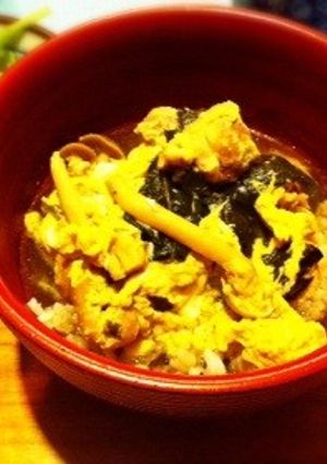 うちのつゆだく親子丼〜麺つゆ活用★-レシピのメイン写真
