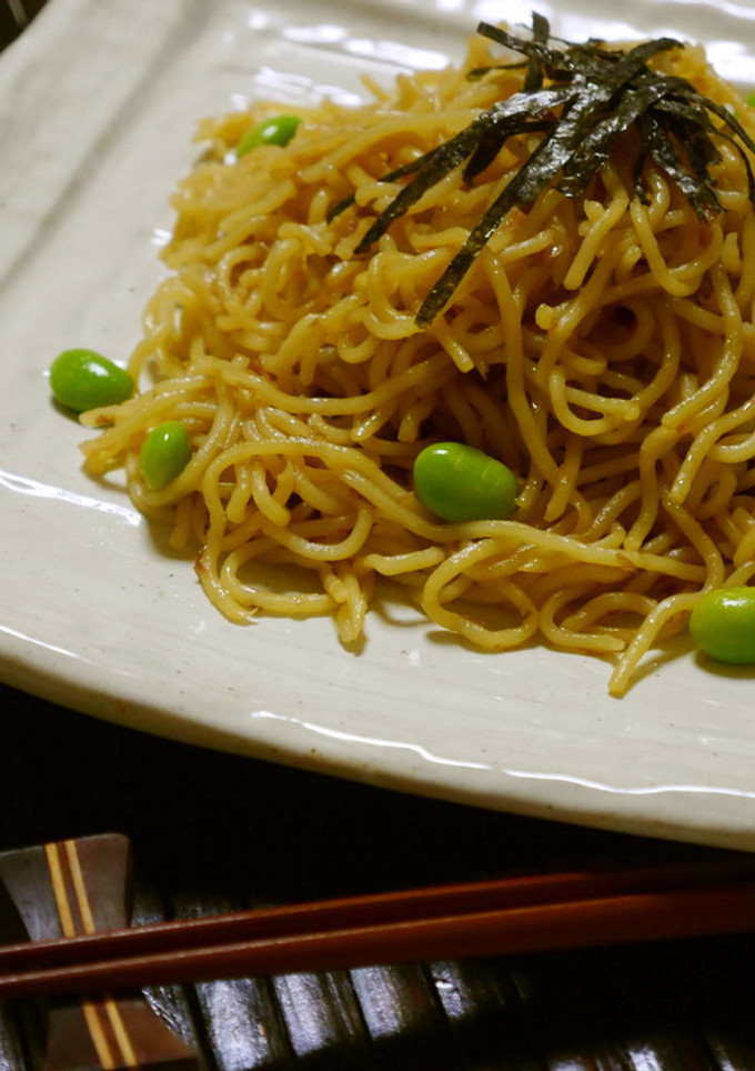 醤油味のやきそば～おかかマヨ仕立て-レシピのメイン写真