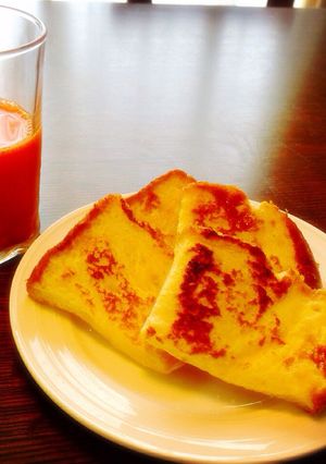簡単5分⭐️ふわふわ蜂蜜フレンチトースト-レシピのメイン写真