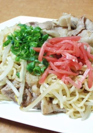 沖縄そば風やきそば-レシピのメイン写真