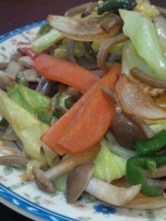 和蕎麦で焼きそば-レシピのメイン写真
