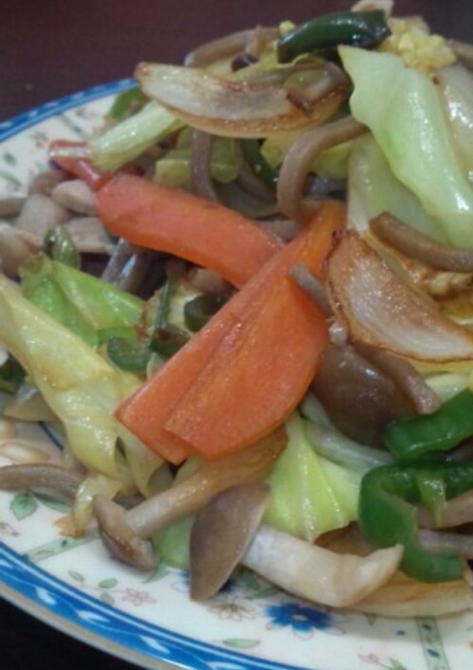和蕎麦で焼きそば-レシピのメイン写真