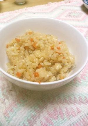 簡単ちりめんじゃこの炊き込みご飯-レシピのメイン写真