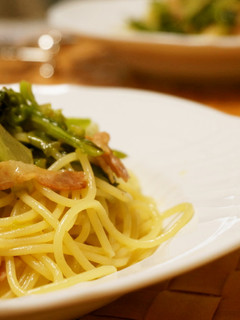 春キャベツとベーコンのパスタ-レシピのメイン写真