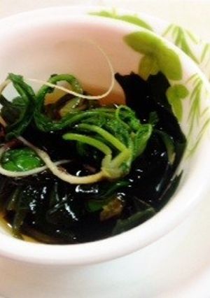 夢色むすめのまろやか酢の物☆〜ルッコラ-レシピのメイン写真