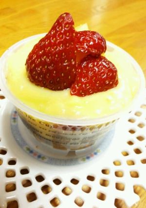 余ったケーキも復活っ☆☆苺のトライフル♪-レシピのメイン写真