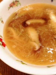 夢色むすめのネギが甘~い✴︎胡麻油スープ-レシピのメイン写真