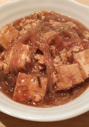 麻婆厚揚げ春雨-レシピのメイン写真