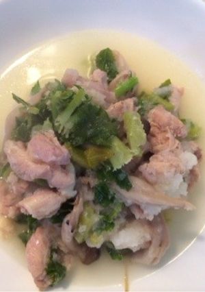 簡単☆せせり（鳥のネック）のみぞれ煮-レシピのメイン写真