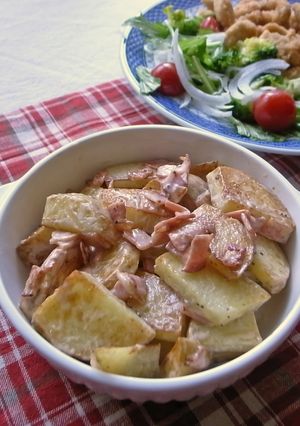 デパ地下デリ！じゃが芋とカリカリベーコン-レシピのメイン写真