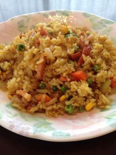 残りご飯で簡単カレーピラフ-レシピのメイン写真