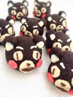 友チョコかわいい♪くまモン♪スノーボール-レシピのメイン写真