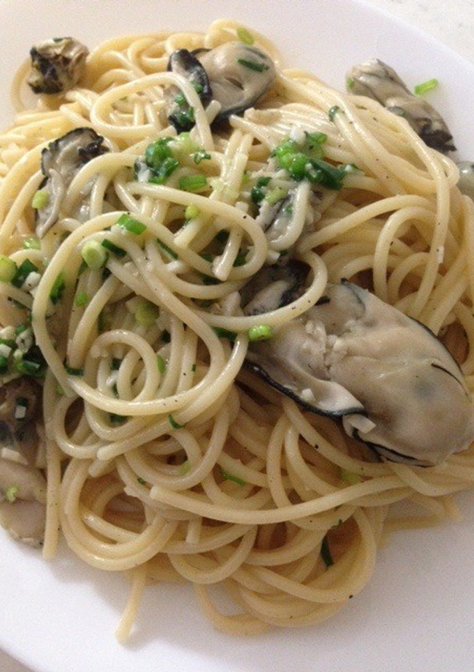 牡蠣の和風パスタ-レシピのメイン写真