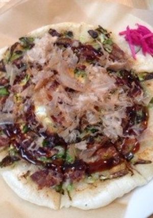 カリカリお好み焼きピザ-レシピのメイン写真