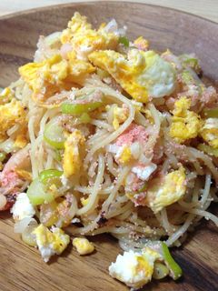 マルちゃん塩焼きそばでたらこ焼きそば♪-レシピのメイン写真